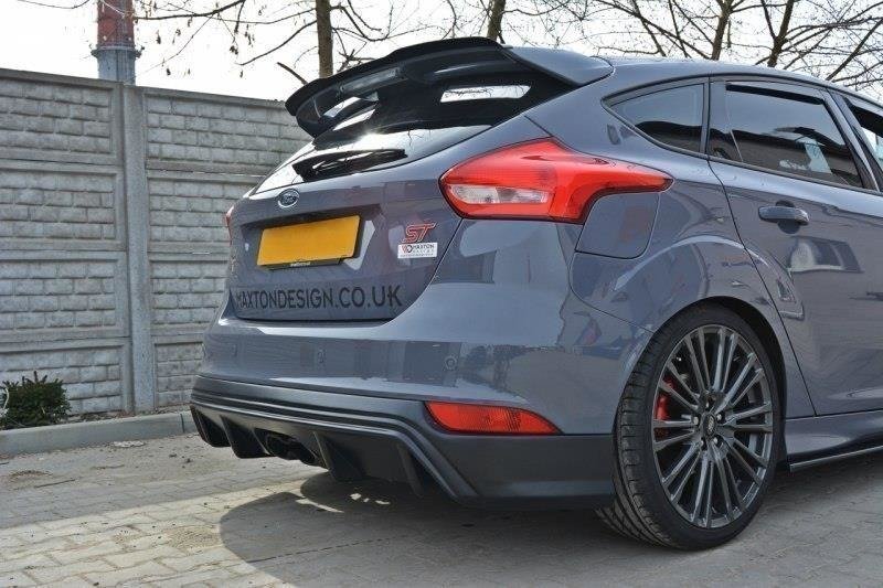 MAXTON DESIGN REAR VALANCE FORD FOCUS ST MK3 FACELIFT ((MK3.5) (RS-LOOK)