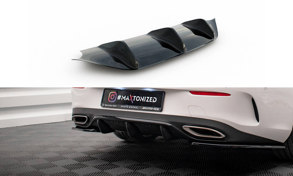 MAXTON DESIGN REAR VALANCE MERCEDES-BENZ E-CLASS W213 COUPE (C238) / CABRIOLET (A238) AMG-LINE