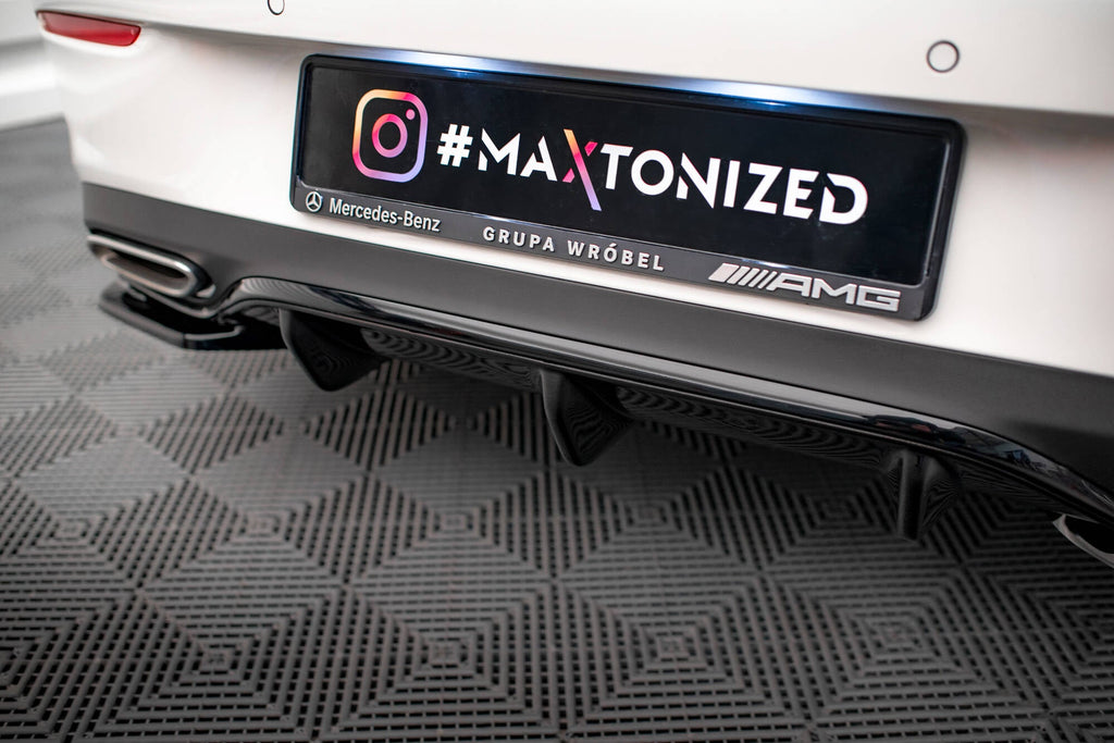 MAXTON DESIGN REAR VALANCE MERCEDES-BENZ E-CLASS W213 COUPE (C238) / CABRIOLET (A238) AMG-LINE