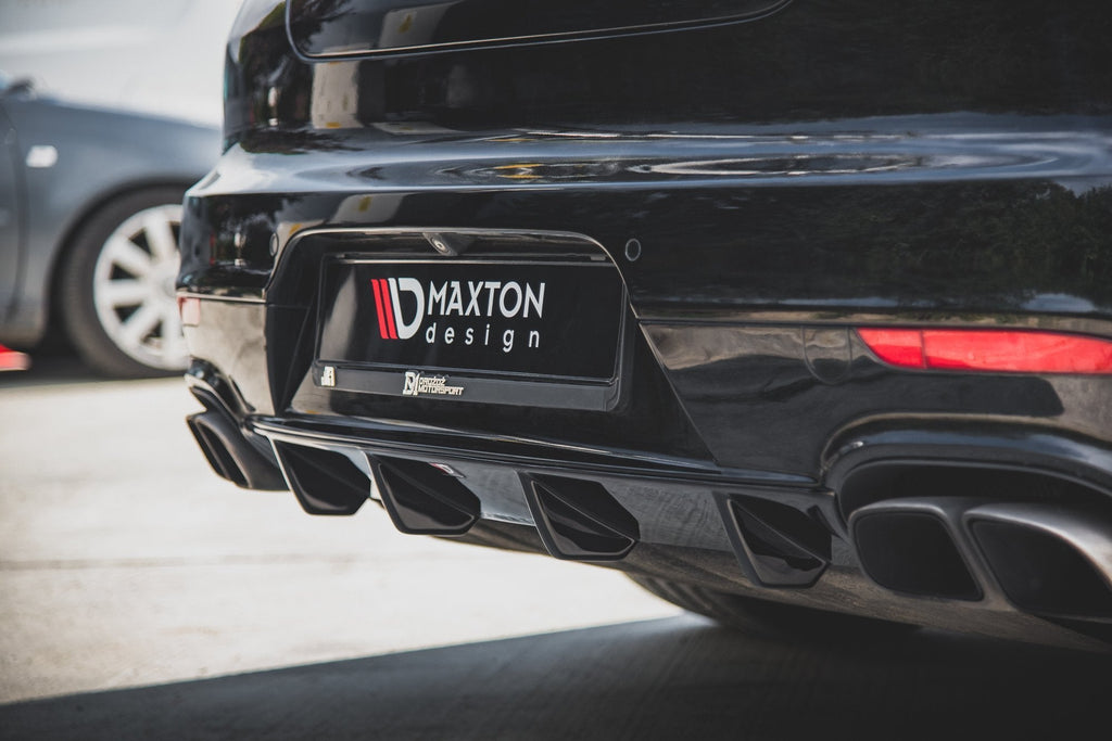 MAXTON DESIGN REAR VALANCE PORSCHE PANAMERA TURBO 970 FACELIFT