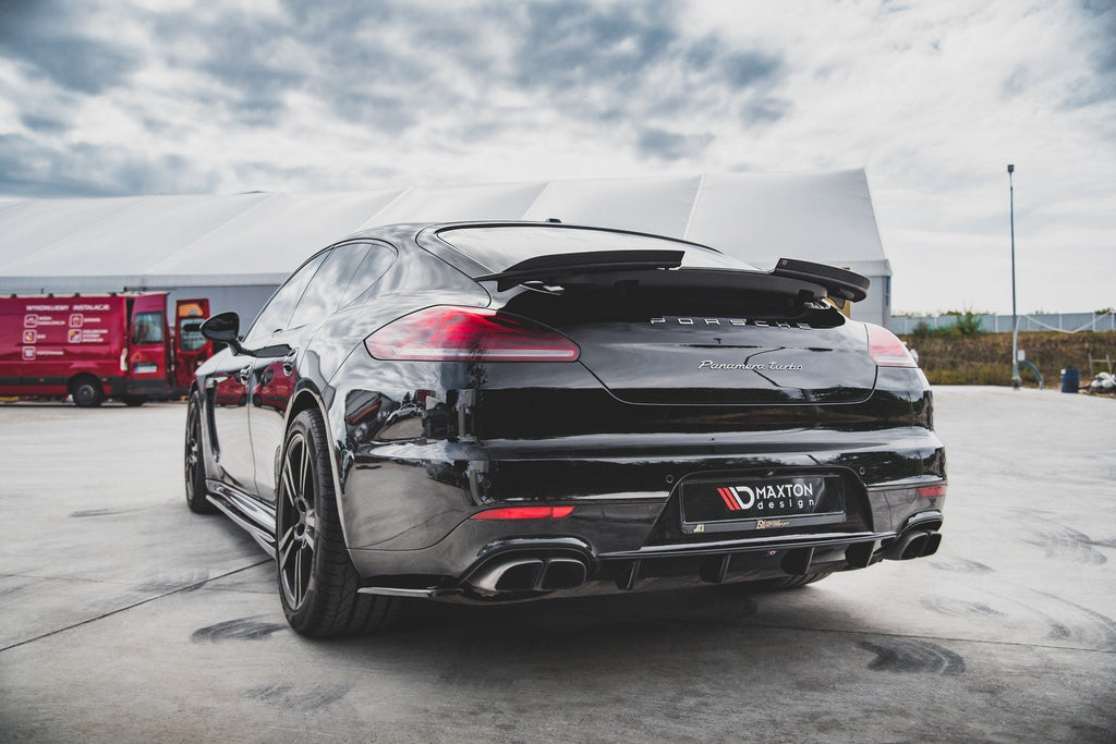 MAXTON DESIGN REAR VALANCE PORSCHE PANAMERA TURBO 970 FACELIFT