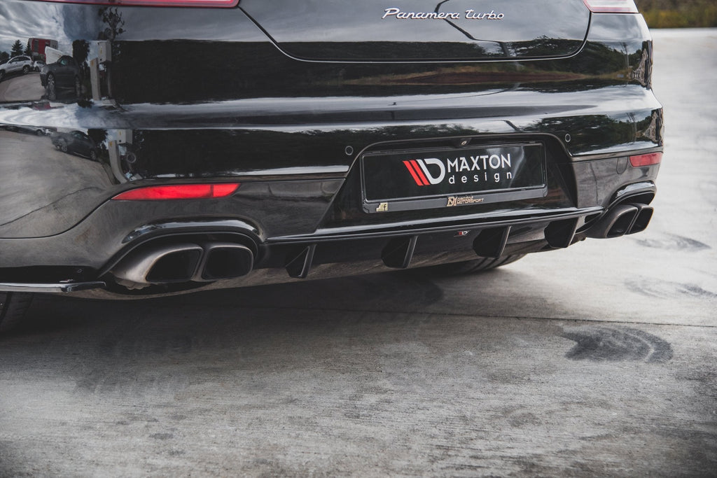 MAXTON DESIGN REAR VALANCE PORSCHE PANAMERA TURBO 970 FACELIFT