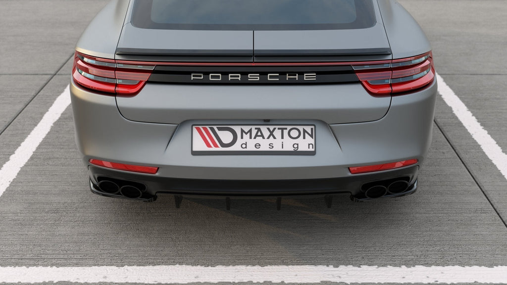 MAXTON DESIGN REAR VALANCE PORSCHE PANAMERA TURBO / GTS 971