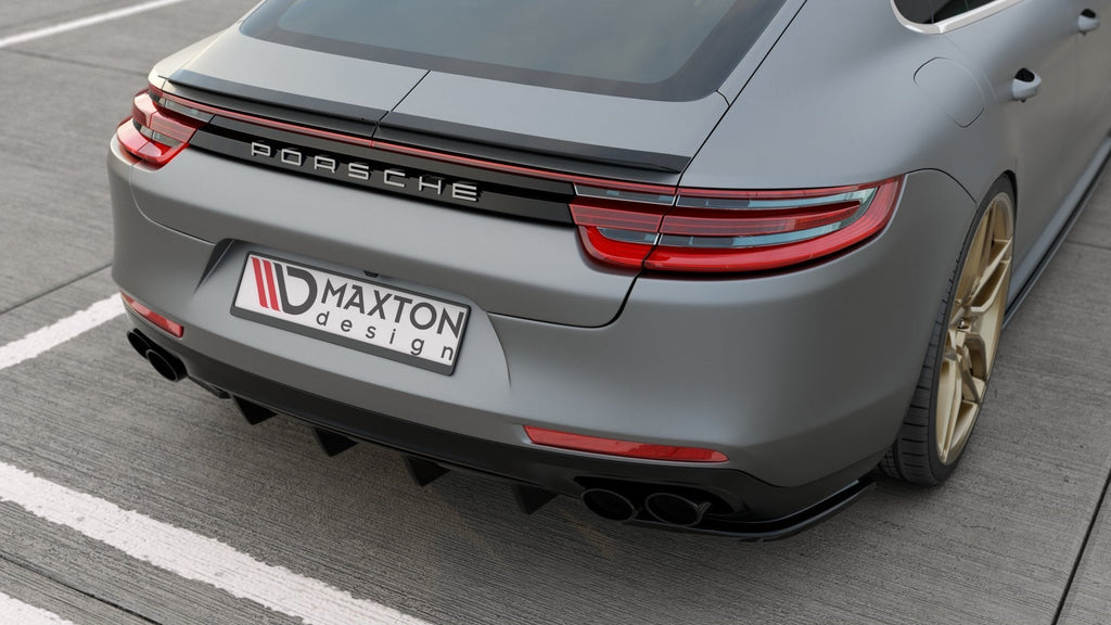 MAXTON DESIGN REAR VALANCE PORSCHE PANAMERA TURBO / GTS 971