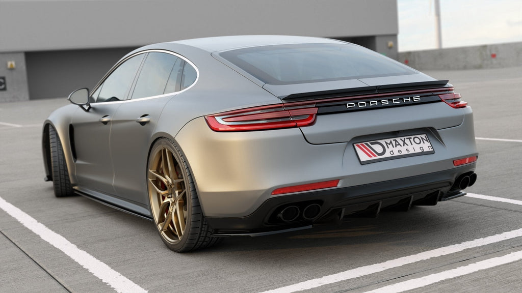 MAXTON DESIGN REAR VALANCE PORSCHE PANAMERA TURBO / GTS 971