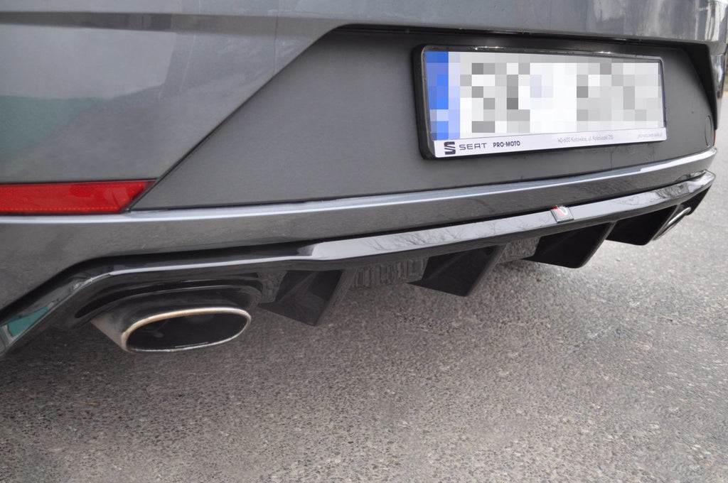 MAXTON DESIGN REAR VALANCE V.1 SEAT LEON CUPRA MK3 FL HATCHBACK