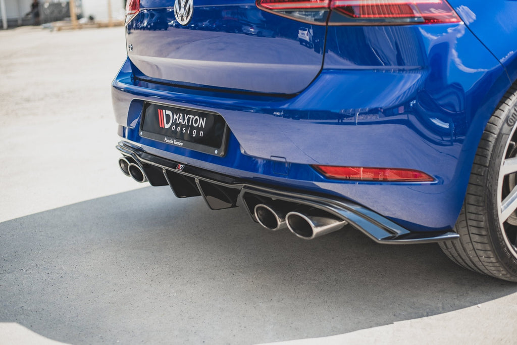 MAXTON DESIGN REAR VALANCE V.3 VW GOLF 7 R FACELIFT