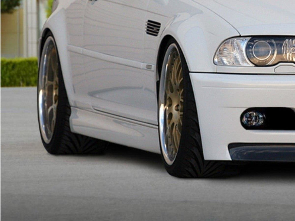 MAXTON DESIGN SIDE SKIRTS BMW 3 E46 COUPE & CABRIO < M3 LOOK >