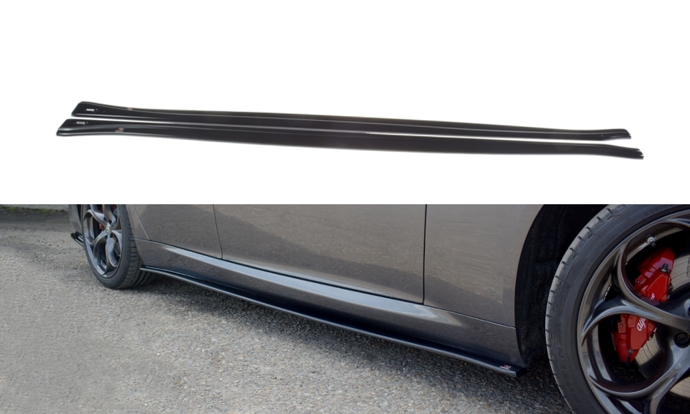 MAXTON DESIGN SIDE SKIRTS DIFFUSERS ALFA ROMEO GIULIA VELOCE