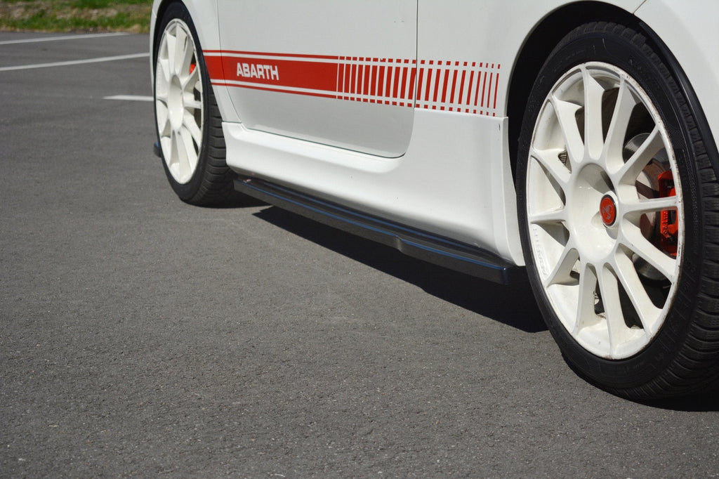 MAXTON DESIGN SIDE SKIRTS DIFFUSERS FIAT 500 ABARTH MK1