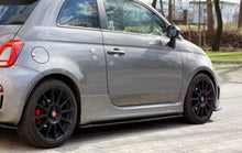 Load image into Gallery viewer, MAXTON DESIGN SIDE SKIRTS DIFFUSERS FIAT 500 ABARTH MK1 FACELIFT