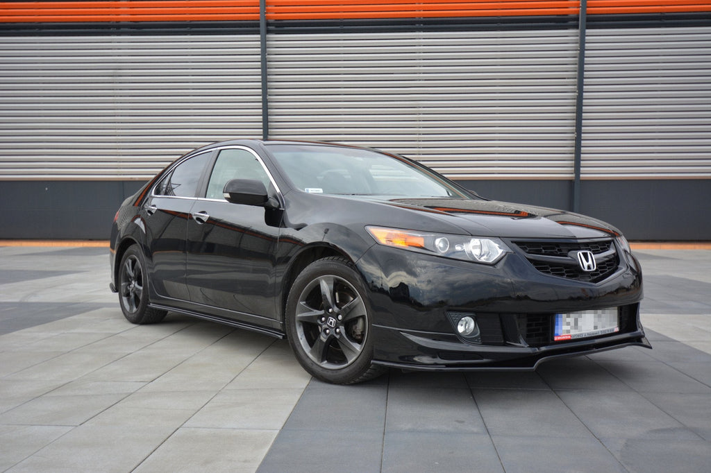 MAXTON DESIGN SIDE SKIRTS DIFFUSERS ACURA TSX CU2 (PRE-FACELIFT)  / ACCORD MK8. (CU-SERIES) PREFACE SEDAN