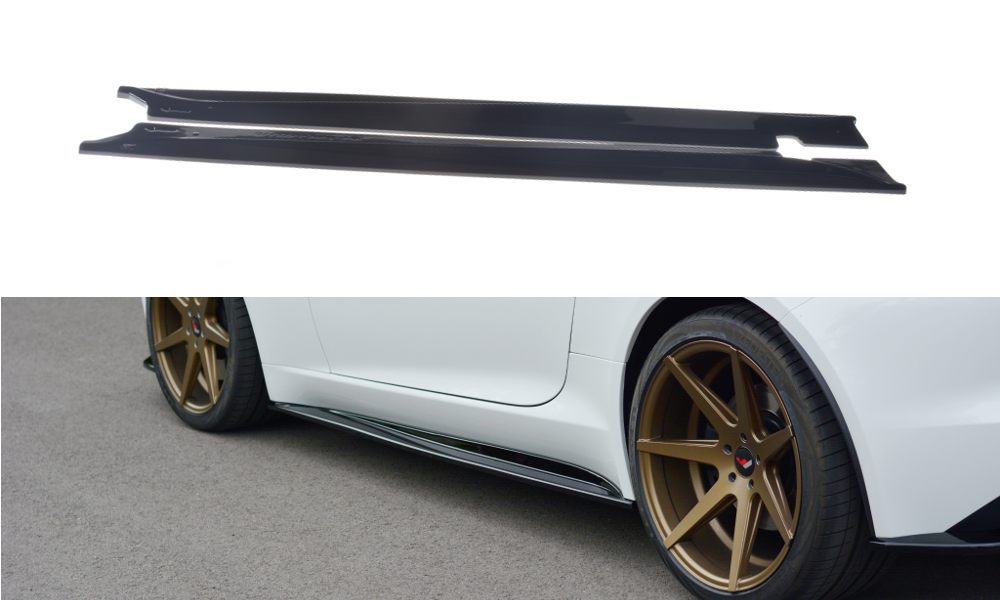 MAXTON DESIGN SIDE SKIRTS DIFFUSERS JAGUAR F-TYPE