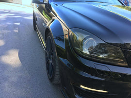 MAXTON DESIGN SIDE SKIRTS DIFFUSERS MERCEDES-BENZ AMG C63 W204 FACELIFT