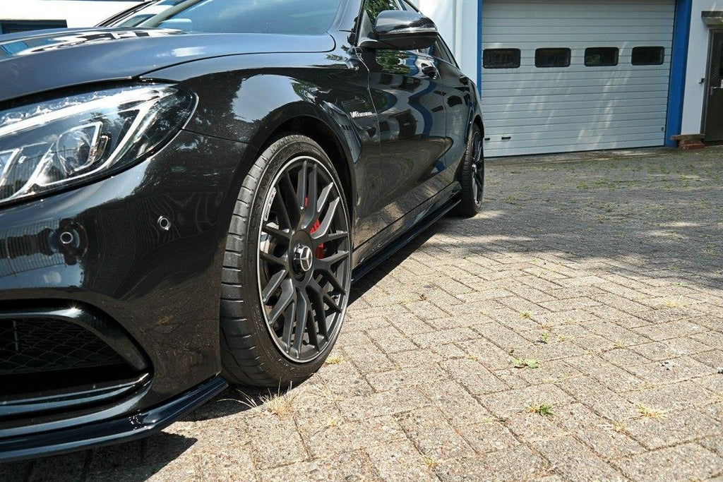 MAXTON DESIGN SIDE SKIRTS DIFFUSERS MERCEDES C-CLASS S205 63AMG ESTATE/LIMUSINE