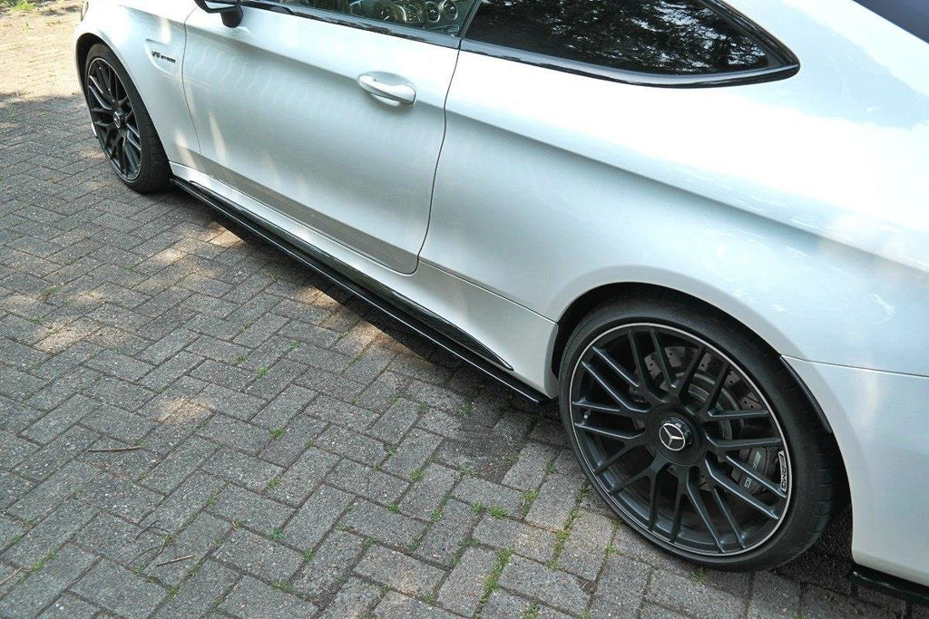 MAXTON DESIGN SIDE SKIRTS DIFFUSERS MERCEDES C-CLASS C205 63AMG COUPE