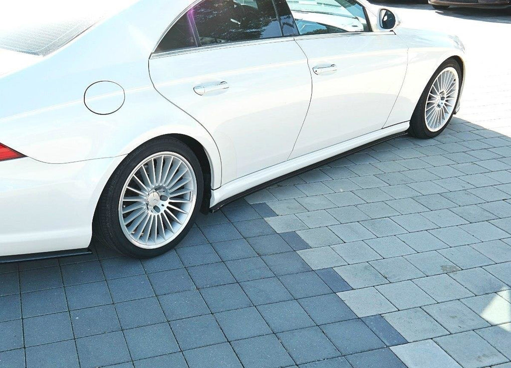 MAXTON DESIGN SIDE SKIRTS DIFFUSERS MERCEDES CLS C219 55AMG