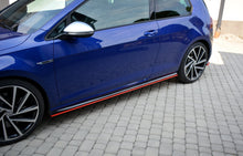 Load image into Gallery viewer, MAXTON DESIGN SIDE SKIRTS DIFFUSERS V.2 VW GOLF 7 R FACELIFT