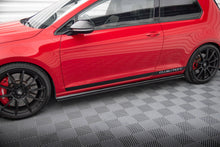 Load image into Gallery viewer, MAXTON DESIGN SIDE SKIRTS DIFFUSERS VW GOLF MK7 GTI CLUBSPORT