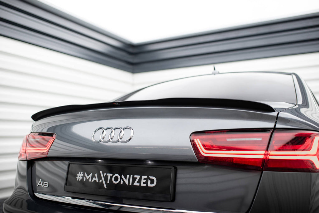 MAXTON DESIGN SPOILER CAP AUDI A6 / A6 S-LINE C7 / C7 FL SEDAN