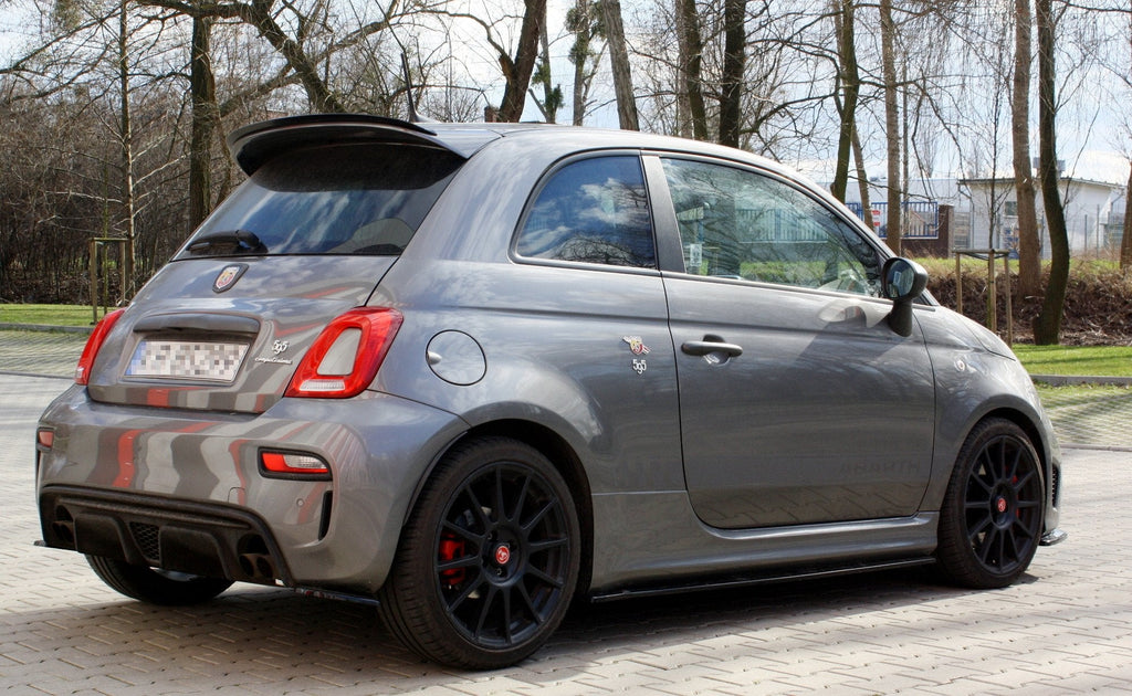 MAXTON DESIGN SPOILER EXTENSION FIAT 500 ABARTH MK1 FACELIFT