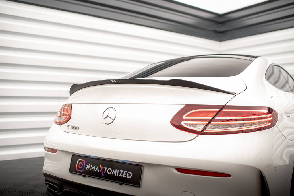 MAXTON DESIGN SPOILER EXTENSION MERCEDES- BENZ C-CLASS W205 COUPE AMG-LINE