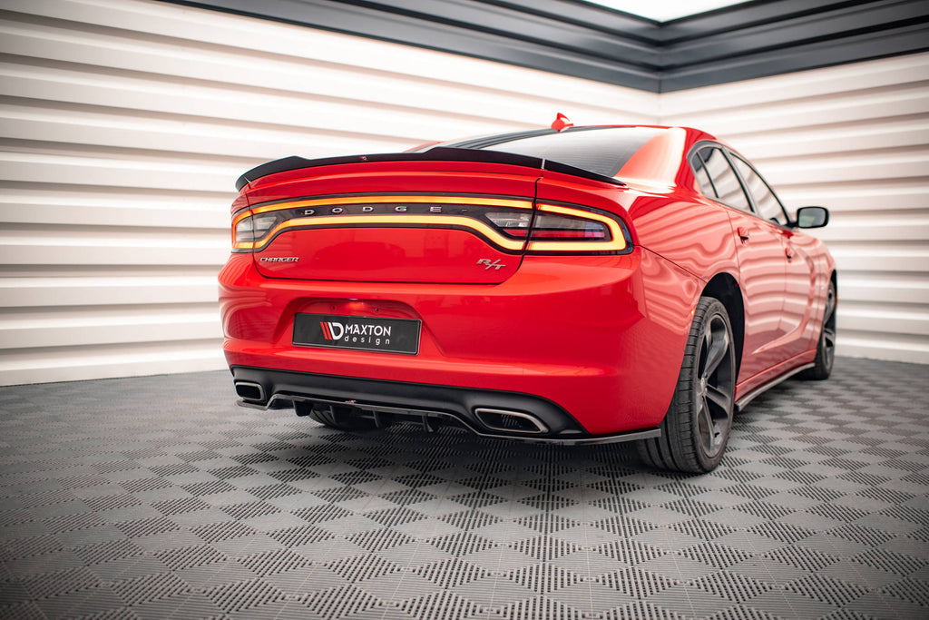 MAXTON DESIGN SET OF SPOILER CAPS DODGE CHARGER RT MK7 FACELIFT