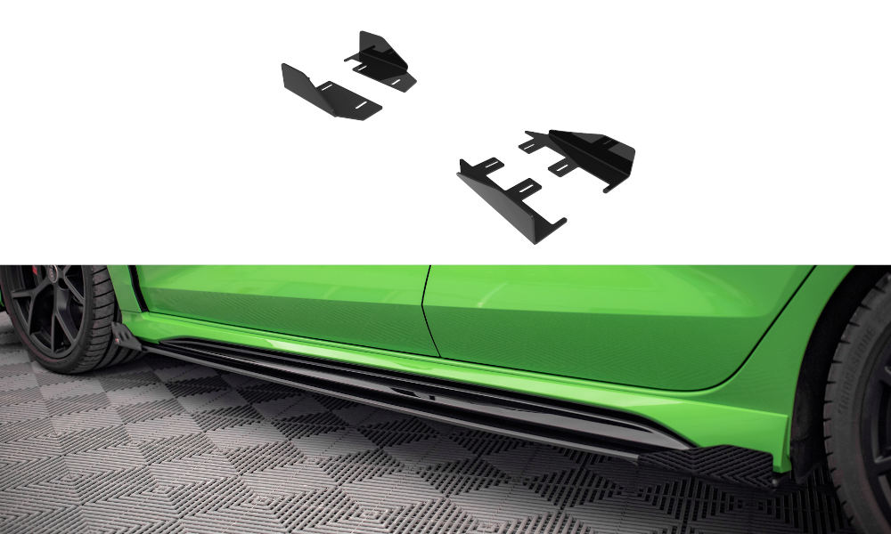 MAXTON DESIGN SIDE SKIRTS FLAPS AUDI RS3 SEDAN 8Y