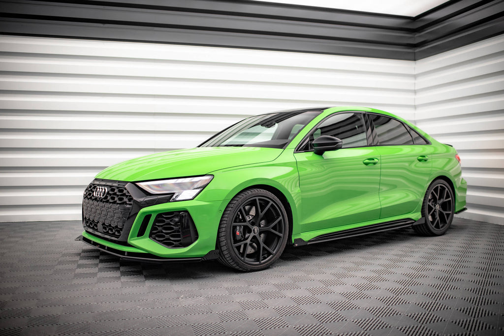 MAXTON DESIGN SIDE SKIRTS FLAPS AUDI RS3 SEDAN 8Y