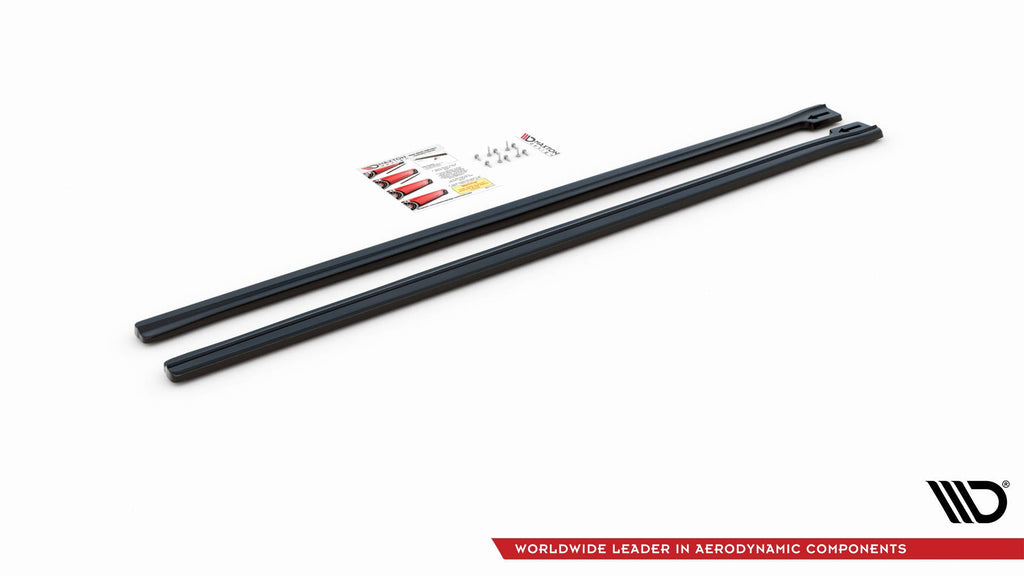 MAXTON DESIGN SIDE SKIRTS DIFFUSERS FIAT 500 ABARTH MK1 FACELIFT