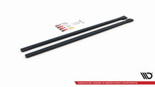 Load image into Gallery viewer, MAXTON DESIGN SIDE SKIRTS DIFFUSERS FIAT 500 ABARTH MK1 FACELIFT