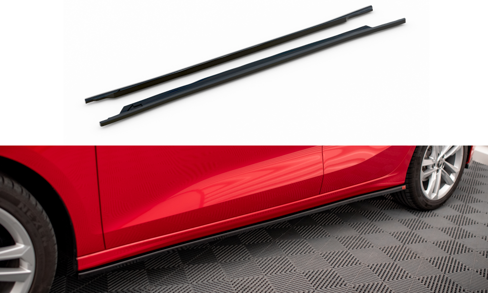 MAXTON DESIGN SIDE SKIRTS DIFFUSERS AUDI A3 8Y