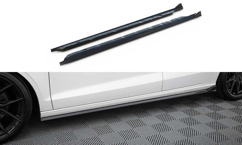 MAXTON DESIGN Side Skirts Diffusers Audi A3 Sedan 8V