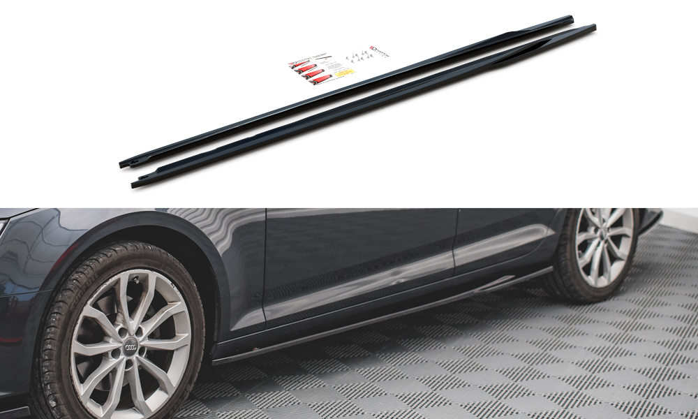 MAXTON DESIGN SIDE SKIRTS DIFFUSERS AUDI A4 B9