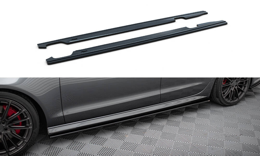MAXTON DESIGN SIDE SKIRTS DIFFUSERS AUDI S6 / A6 S-LINE C7 FL