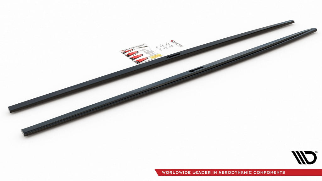 MAXTON DESIGN SIDE SKIRTS DIFFUSERS AUDI S7 / A7 C8 S-LINE