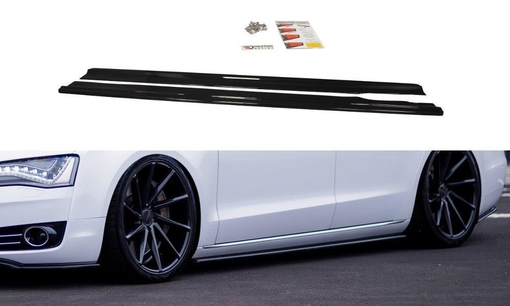 MAXTON DESIGN SIDE SKIRTS DIFFUSERS AUDI A8 D4