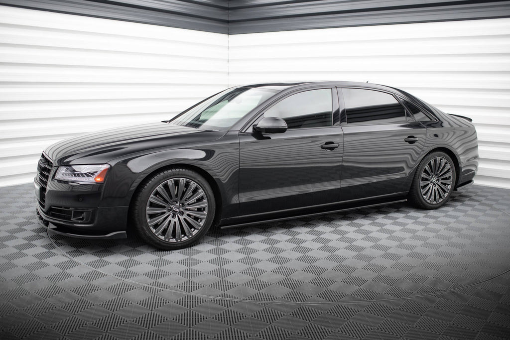 MAXTON DESIGN SIDE SKIRTS DIFFUSERS AUDI A8 LONG D4