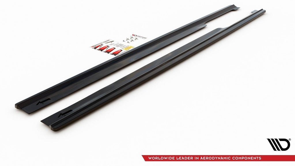 MAXTON DESIGN SIDE SKIRTS DIFFUSERS AUDI A8 LONG D4