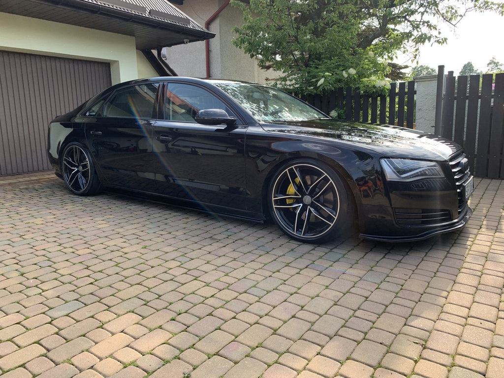 MAXTON DESIGN SIDE SKIRTS DIFFUSERS AUDI A8 LONG D4