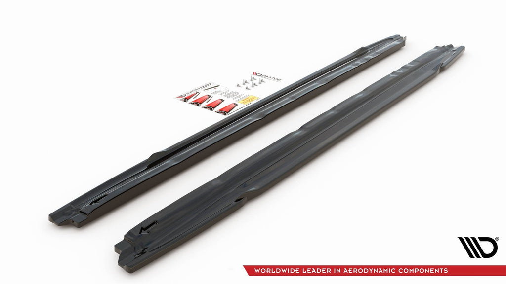 MAXTON DESIGN SIDE SKIRTS DIFFUSERS AUDI S3 / A3 S-LINE 8Y