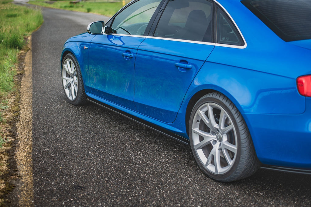 MAXTON DESIGN SIDE SKIRTS DIFFUSERS AUDI S4 / A4 / A4 S-LINE B8 / B8 FL