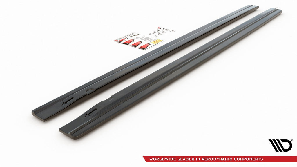 MAXTON DESIGN SIDE SKIRTS DIFFUSERS AUDI S4 / A4 / A4 S-LINE B8 / B8 FL