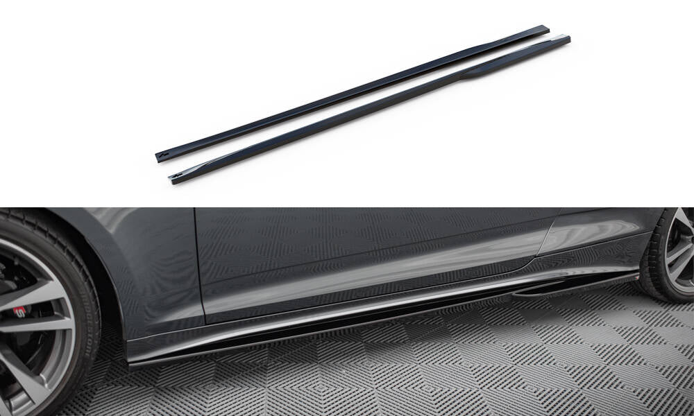 MAXTON DESIGN SIDE SKIRTS DIFFUSERS AUDI S5 COUPE / A5 S-LINE COUPE F5 FACELIFT