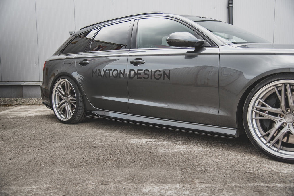 MAXTON DESIGN SIDE SKIRTS DIFFUSERS AUDI S6 / A6 S-LINE C7 FL