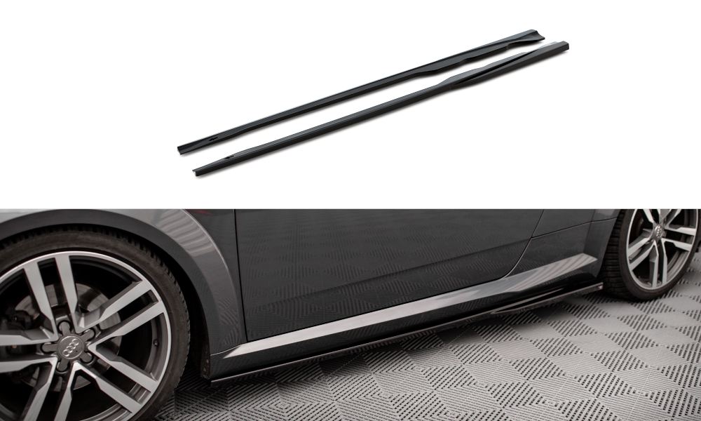 MAXTON DESIGN SIDE SKIRTS DIFFUSERS AUDI TT S-LINE 8S