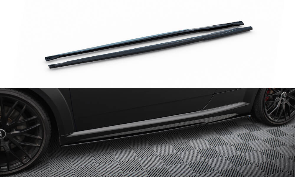 MAXTON DESIGN Side Skirts Diffusers Audi TT S / TT S-Line 8S Facelift