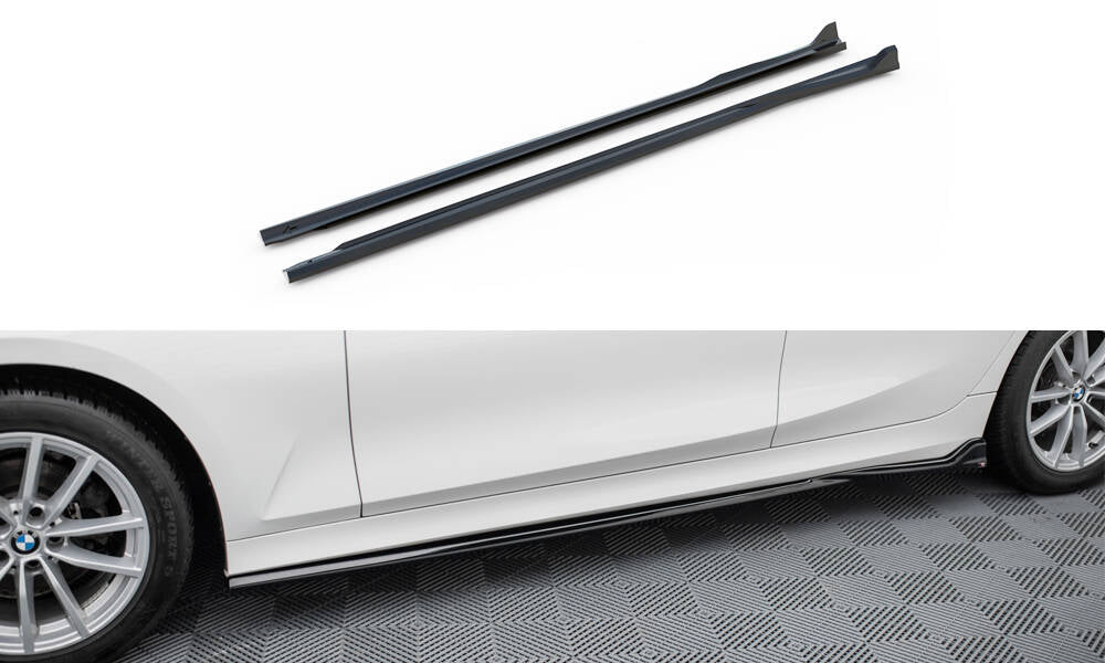 MAXTON DESIGN SIDE SKIRTS DIFFUSERS BMW 3 SEDAN / TOURING G20 / G21 FACELIFT