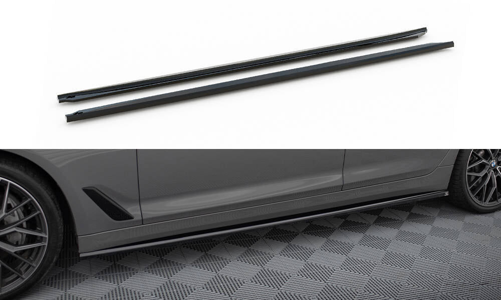 MAXTON DESIGN SIDE SKIRTS DIFFUSERS BMW 5 G30 / G31 FACELIFT