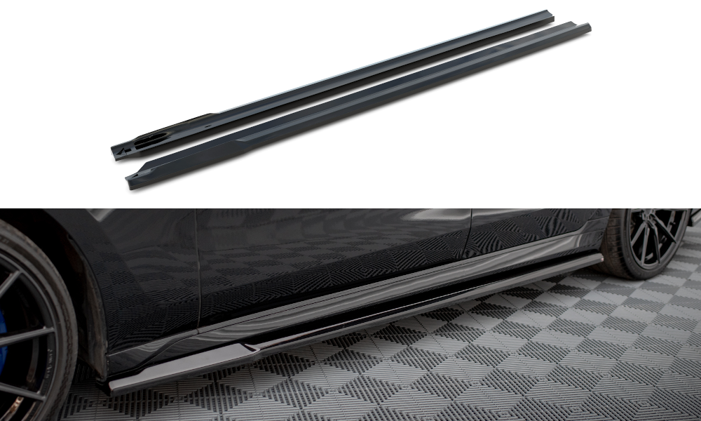 MAXTON DESIGN SIDE SKIRTS DIFFUSERS BMW 7 M-PACK / M760 G70